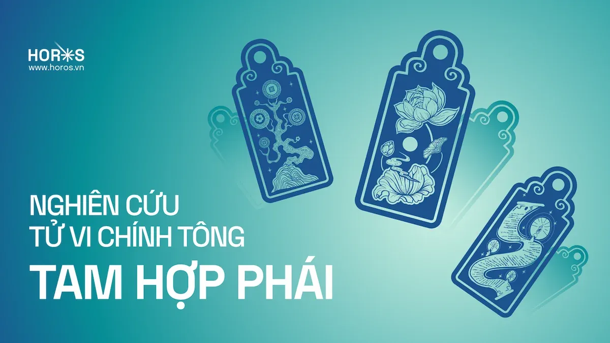 Vận dụng kiến thức nền tảng tử vi Tam hợp phái